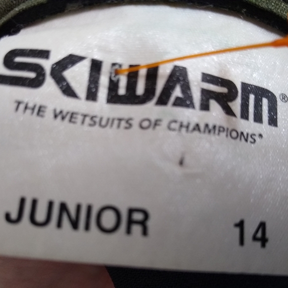 Kids SkiWarm Lightning wet suit, sz 14 - Picture 4 of 4